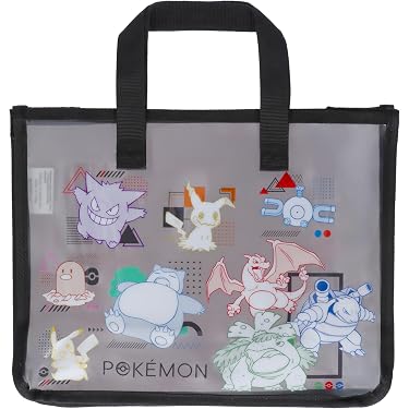 Amazon | [ポケットモンスター] PVCトートバッグ BPK61800 クロ
